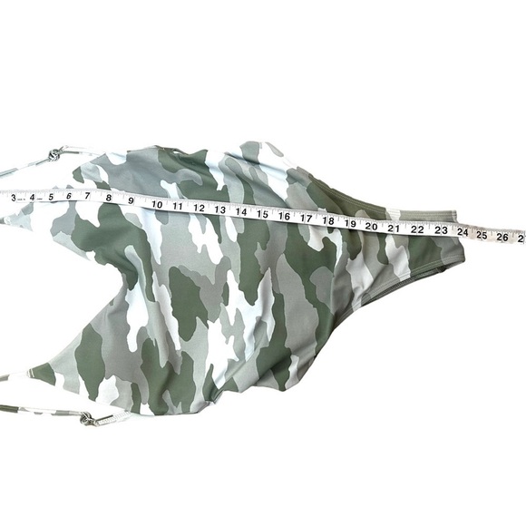 Aerie Camo One Piece Swimsuit with Side Keyhole Cut Outs - Picture 9 of 9